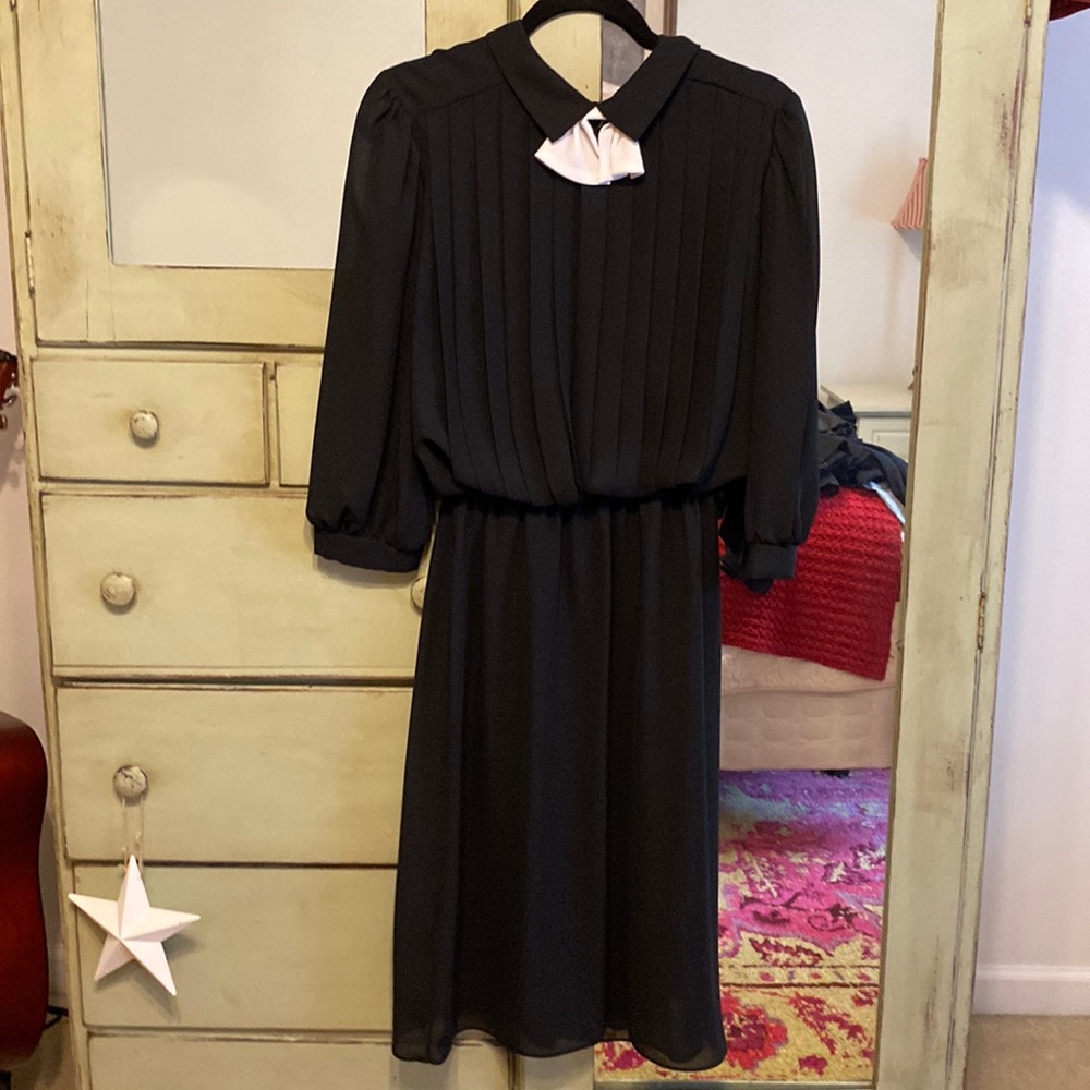 Black Wednesday Addams Dress